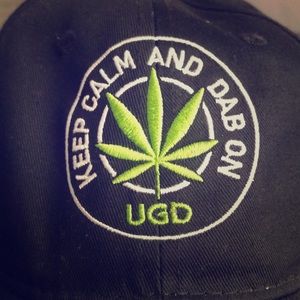 Keep calm and dab on custom made hat